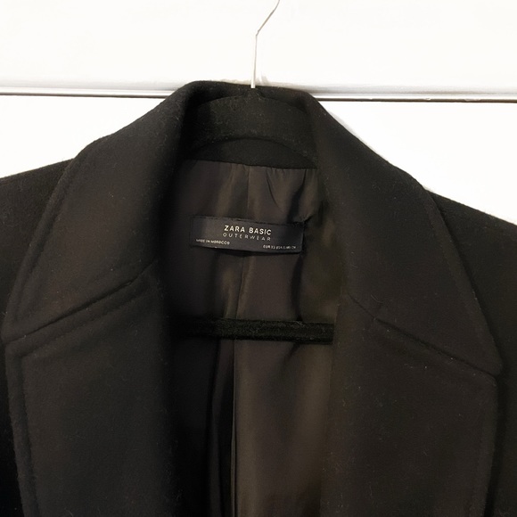 Zara Wool Peacoat - Picture 3 of 4